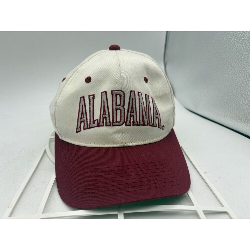 Alabama Crimson Tide Hat Cap Script A Snapback Cardinal Cap NCAA
